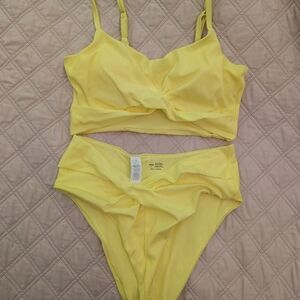 Aerie Yellow Bikini Set